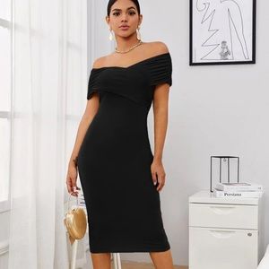 Off the shoulders dress